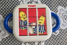 Tomy Vintage 1992 Bananas in Pajamas Flip a Tile Puzzle RARE