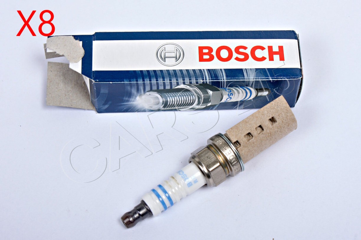 BOSCH Spark Plug x8 Petrol For AUDI PEUGEOT SKODA VOLVO VW 1.6-3.0L 1988-2010