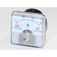 Voltmeter 230, Max.300Vac, 44X44Mm, Passend Zu Rotek Generator GG4-1A-3400/7300