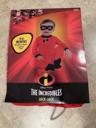 Die Unglaublichen - Jack Jack Baby Junge Halloween Kostüm 0 - 6 Monate Neu