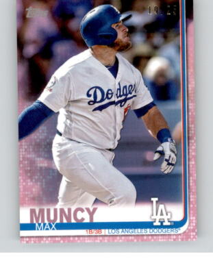 2019 TOPPS MINI On Demand MAX MUNCY Pink Parallel 19/25 Dodgers #658