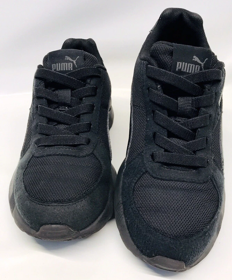 Puma Graviton Size 13 Black Boys Stretch Slip On Shoes Easy On And Off Sneakers - Image 2 of 4