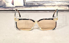 Cazal Vintage Eyeglasses Frame NOS - Model 333-Col. 702-Gold, Black, Brown