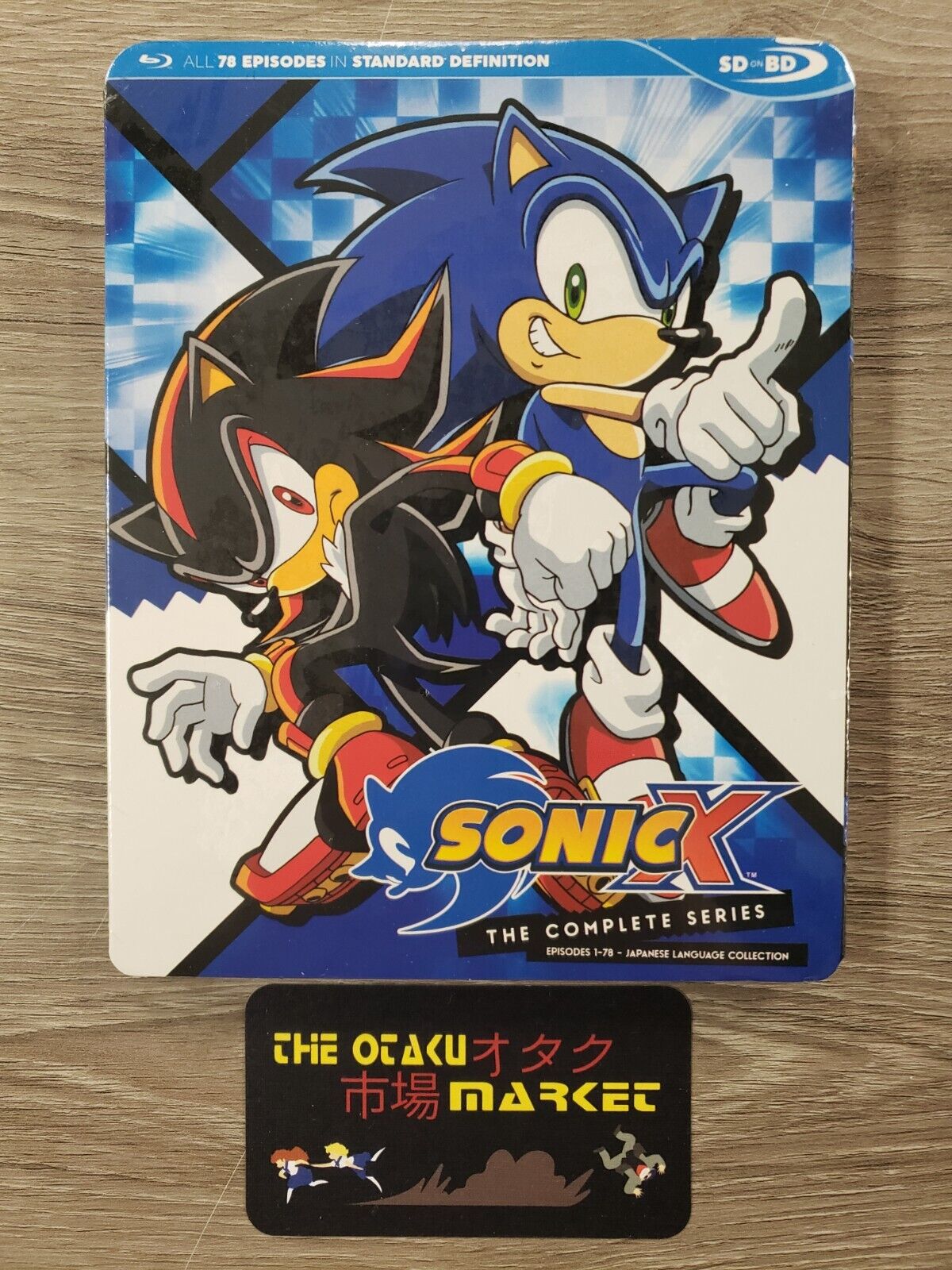 Sonic X TV Show Collectible Media Page