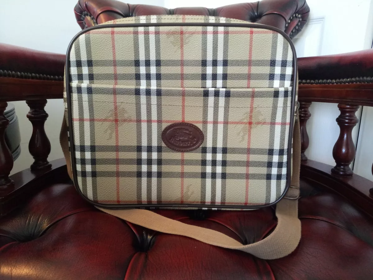 Burberry medium size carry on travel bag Made in England