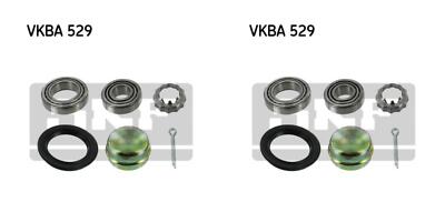 SKF 2x Radnabe Radlagersatz hinten für VW Golf I Cabriolet Polo Audi 80 90 155