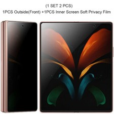 Privacy Soft TPU Film Screen Protector For Samsung Galaxy Z Fold 5 4 3 Fold4 5G