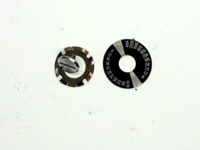 Ihagee Dresden Exakta VX500 DIN ISO Dial Assembly Repair Replacement Part
