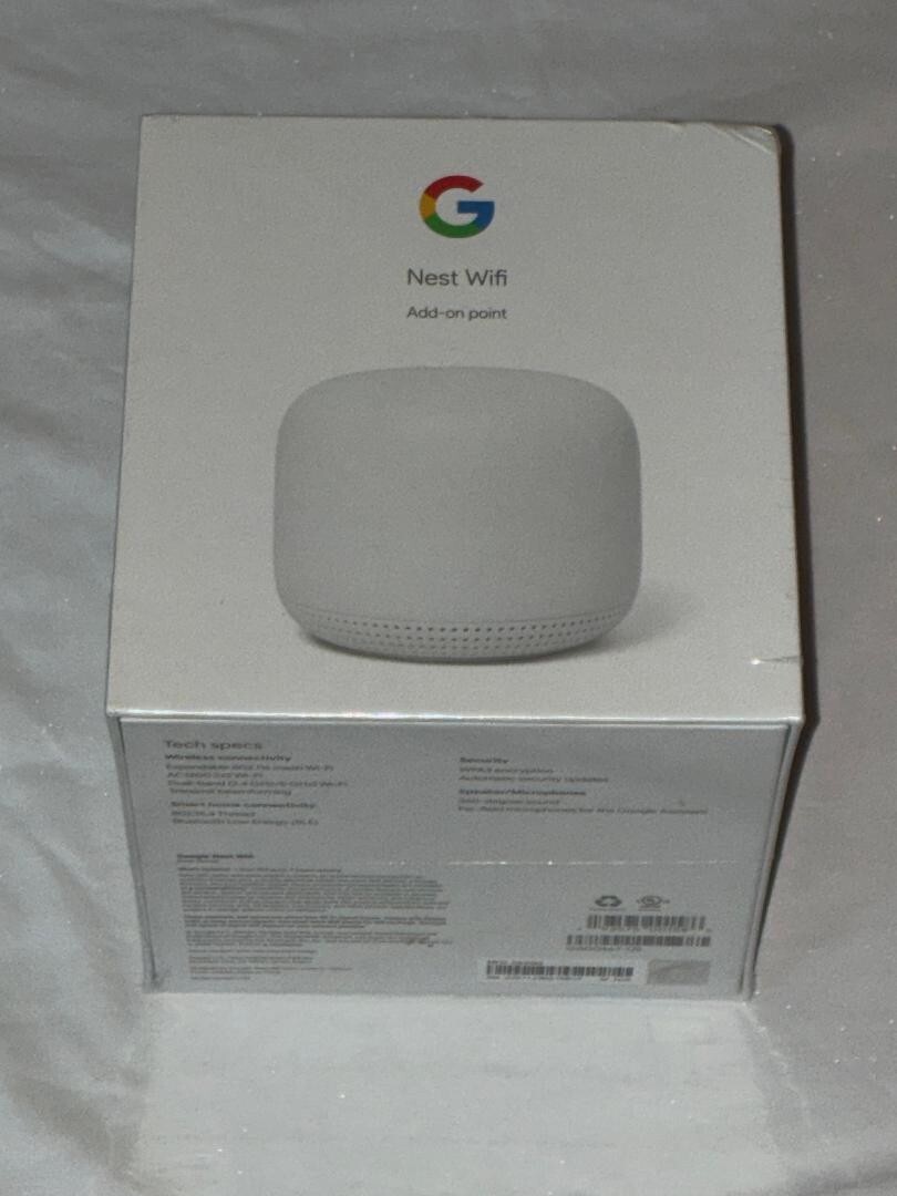 Google Nest Wifi Point - Snow for sale online | eBay