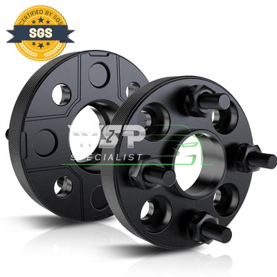 4x100 Wheel Spacers 6061-T6 25mm Thick 56.1mm for Civic Accord Hubcentric Forged