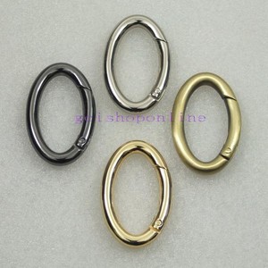 2 4 10 C Snap Clip Trigger Spring Gate Oval Ring 36mm Buckle Purse Image Is Loading 2 4 10 C Snap Clip Trigger Spring