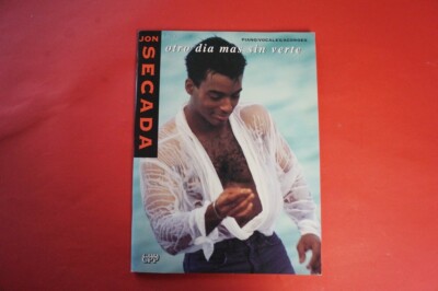 Jon Secada - Otro dia mas sin verte (mit Poster) .Songbook Notenbuch .Piano Voca