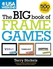 USA Weekend The Big Book of Frame Games - Paperback By Stickels, Terry - GOOD