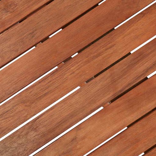 vidaXL Garden Table 120x70x74 cm Solid Acacia Wood - Picture 7 of 8