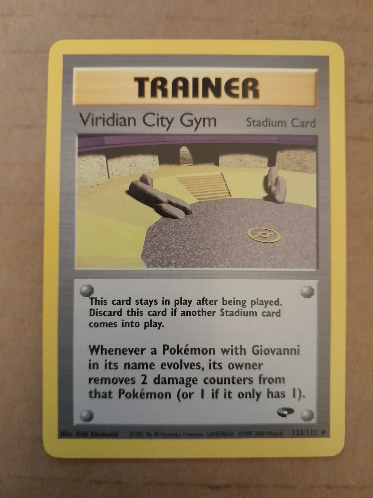 Pokemon Vermilion City Gym 120/132 Gym Heroes NM See Pictures