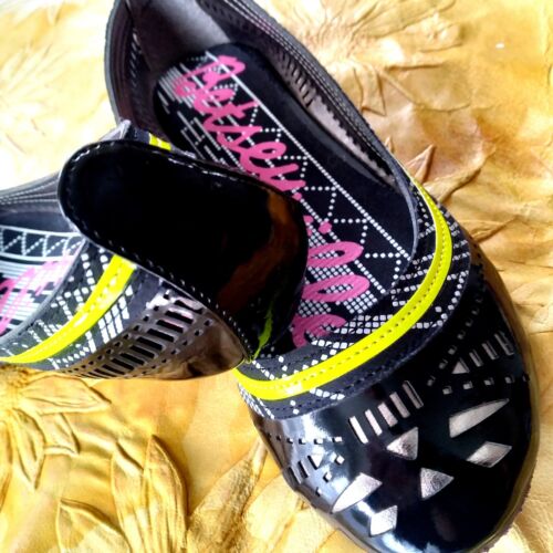 7 New NWT Adorable BETSEY JOHNSON Betseyville Vegan BALLET FLATS Slippers SHOES - Imagen 11 de 12