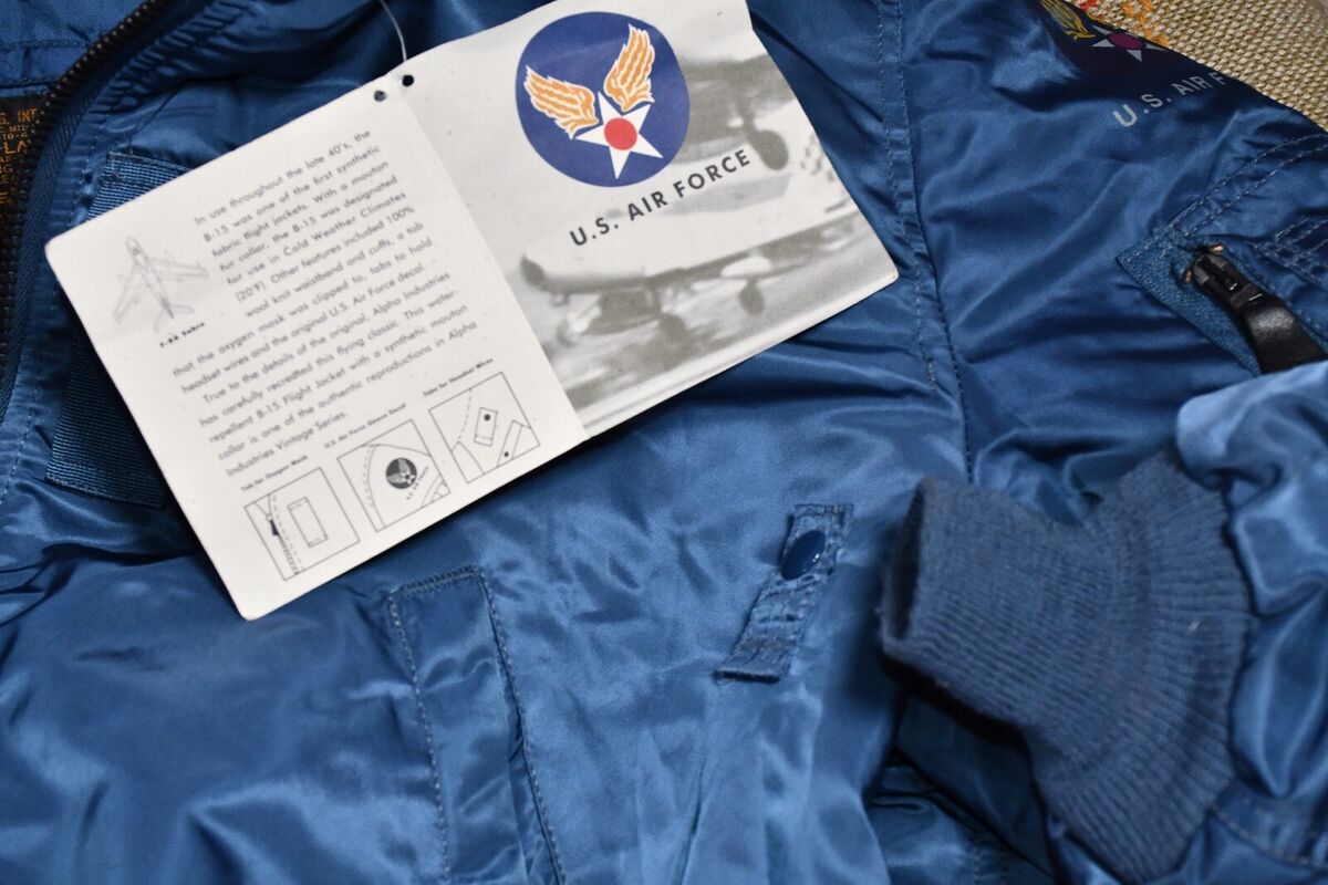 Alpha Industries U.S Air Force Vintage B-15C Flying Jacket Alpha Industries U.S Air Force Vintage B-15C Flying Jacket