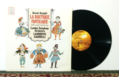 Rossini, Respighi: La Boutique Fantasque (ballet-complete original version) - NM