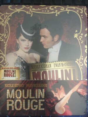 BLUFANS | MOULIN ROUGE | STEELBOOK | Blu-ray China 1/4 Quarter Slip RARE OOS/OOP