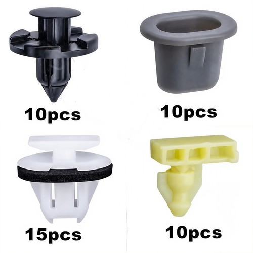 45 Pcs Wheel Opening Moulding Retainer Clips Fastener Fits For Mazda KD45-51-W24 - Foto 5 di 8