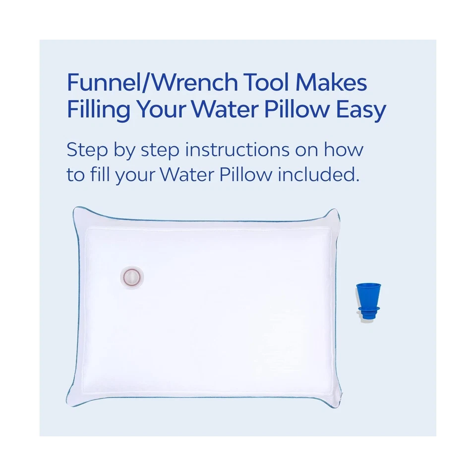 Водяная подушка - элитная коллекция, подушка из пены с эффектом памяти. Ортопедическая подушка для... - Изображение 4 из 4