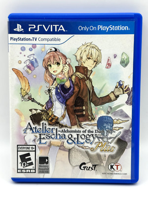 ATELIER ESCHA & LOGY PLUS ALCHEMISTS OF THE DUSK SKY PSVITA SPIEL