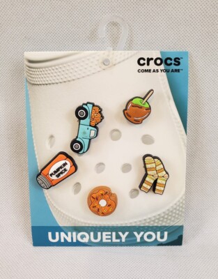 Crocs Shoe Jibbitz  Pumpkin Spice 5pk Uniquely You Truck Fall Halloween Harvest