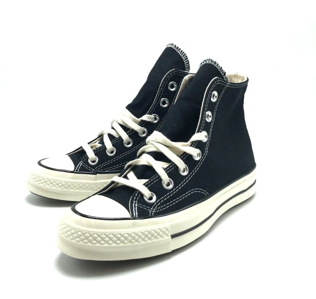 Size 6 - Converse Chuck 70 Vintage Canvas High Black for sale