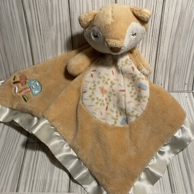 Douglas Baby Fox Lovey Security Blanket Woodland Mushrooms 2017 Lil Snugglers V