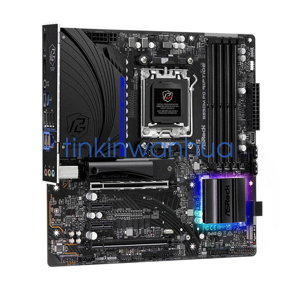 For ASRock B650M PG Riptide Socket AM5 DDR5 2×M.2 4×SATAIII
