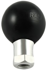 RAM 1" Ball Adapter with Hex Post and M6 x 1 Threaded Female Hole RAM-B-273-M6U