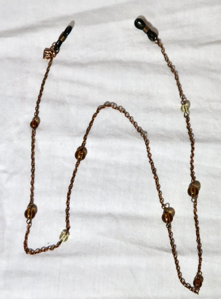 5th & Madison, Foster Grant Anteojos Cadena Gafas Retenedor Cuentas NUEVO Foto 3 de 4