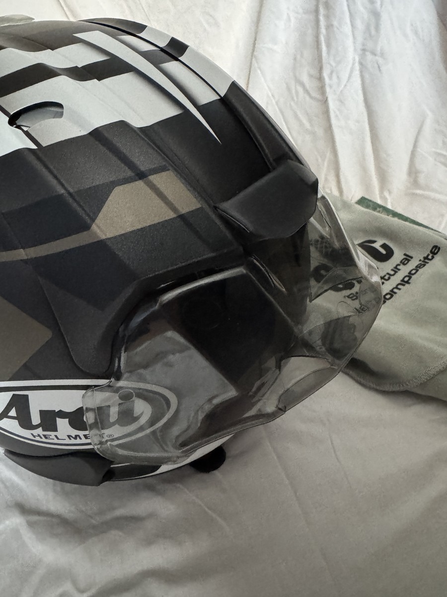 ARAI RX-7X PLANET Helmet 2019 Medium 57-58cm Flat Black Used Plz