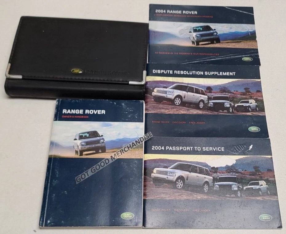 2004 LAND ROVER RANGE ROVER OWNERS MANUAL LUXURY BASE HSE SPORT AWD RWD V8 4.4L