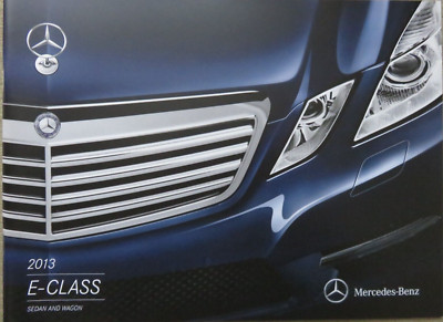 2013 Mercedes E-Class E-Class Sedan & Wagon BR 212 USA Brochure Brochure