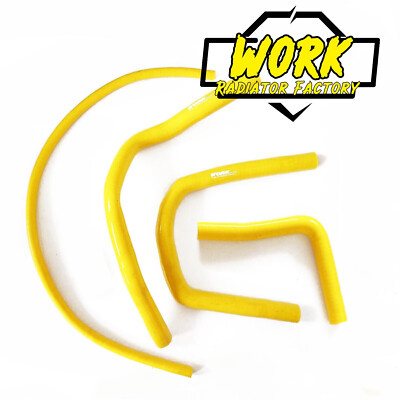 Yellow Radiator Silicone Hose for 1987~2006 Yamaha BANSHEE 350 YFZ350 ...