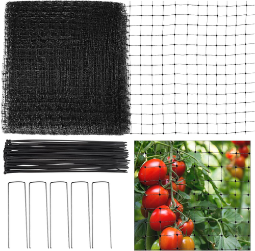 Bird Netting 7X100 FT Heavy Duty Garden Net Kit Reusable Fence Barrier Strong
