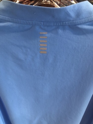 Under Armour Running Storm Heat Gear Reflective Blue Bomber Jacket XXL NWT - Picture 9 of 23