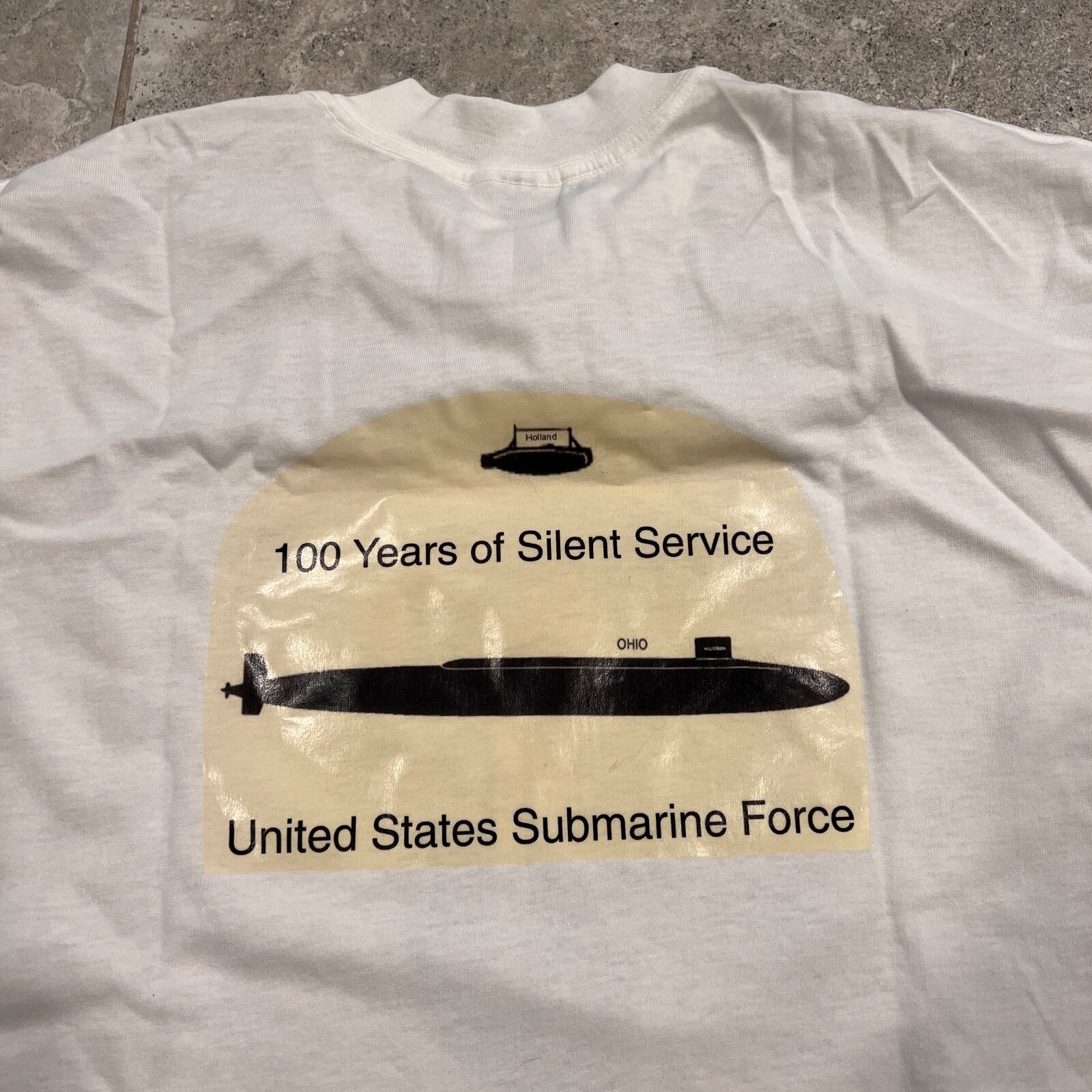 Vintage UGM-27 Polaris Missile Tshirt Men's Size XL XPRES Knits image 6