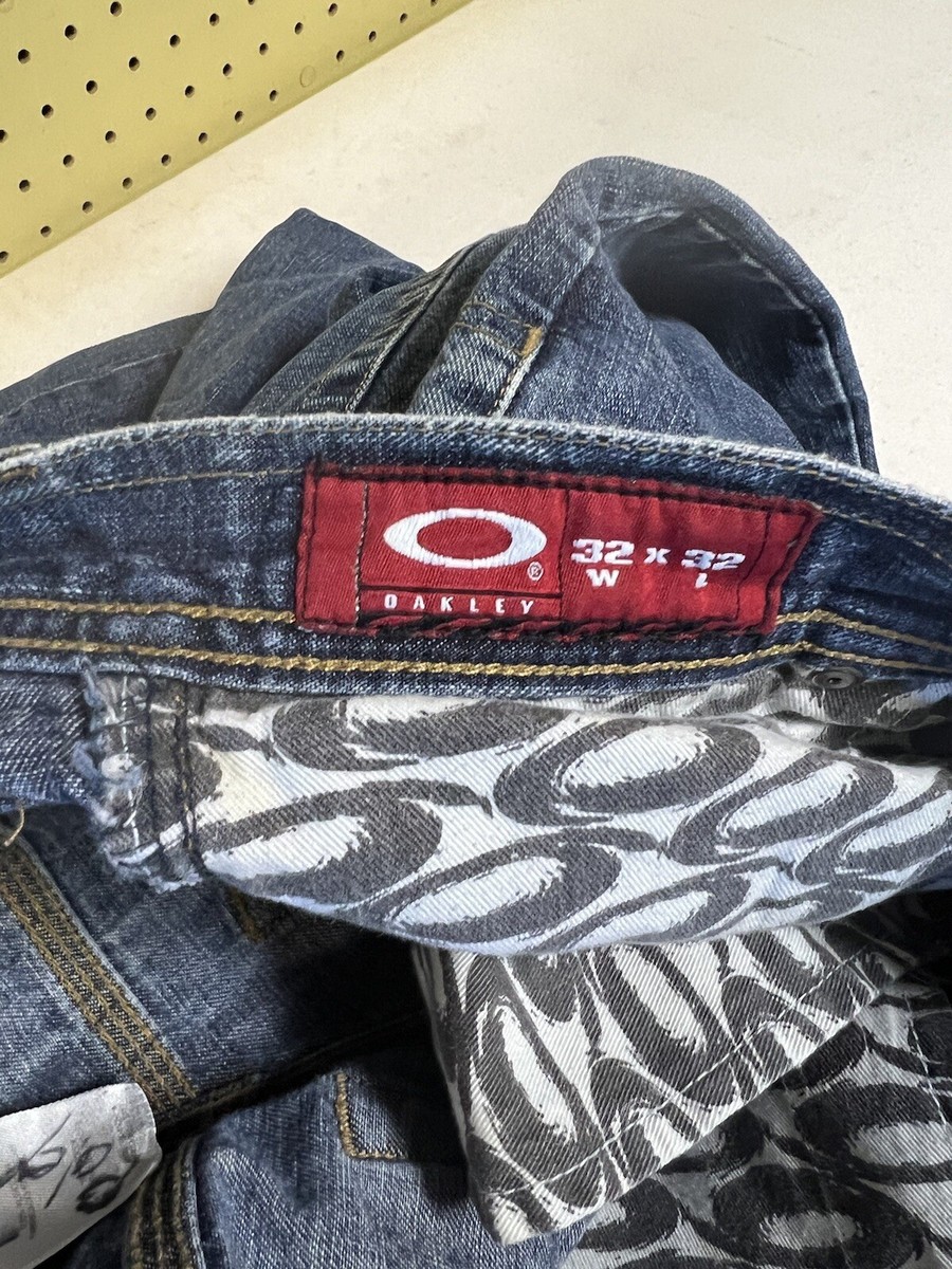 Oakley industrial denim バギーシルエット Baggy silhouette curve denim / バギーシルエットカーブデニム