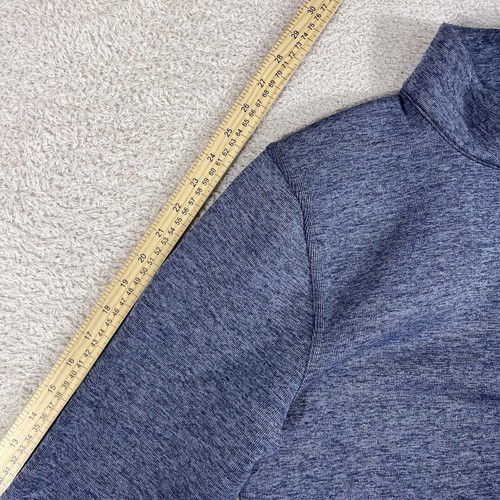 Nike Kiawah Island 1/4 Zip Pullover Mens Small Blue Dri Fit 1/2 Zip Golf Sweater - Picture 9 of 11