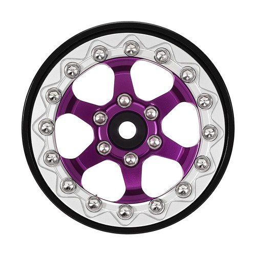 INJORA -5.25mm Offset 1.3" Aluminium Beadlock Wheels for 1/24 1/18 RC Crawler - Picture 30 of 33