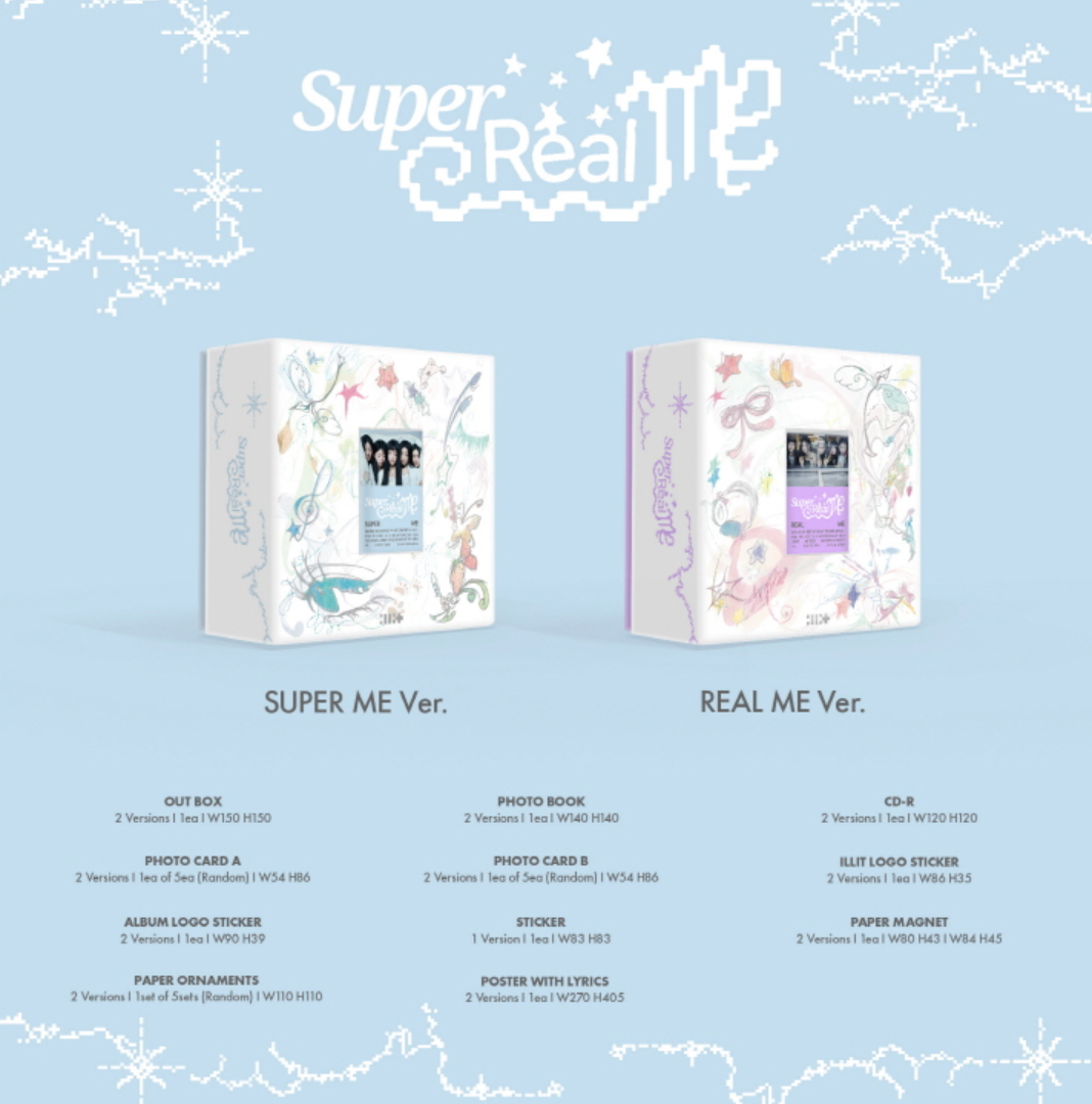 ILLIT SUPER REAL ME 1st Mini album | eBay UK