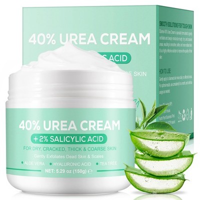 Urea Cream 40 Percent for Feet - 40% Plus 5.29 Fl Oz (Pack of 1)