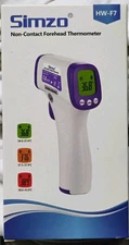 Lot of 2 Simzo Non-Contact Digital Infrared Forehead Thermometer HW-F7 New 