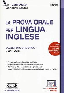 La prova orale per lingua inglese. Classi di concorso (A... | Buch | Zustand gut