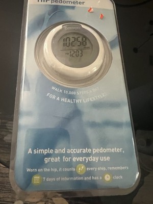 NEW Omron HJ-150 HIP Fitness Pedometer Simple Step Counter 