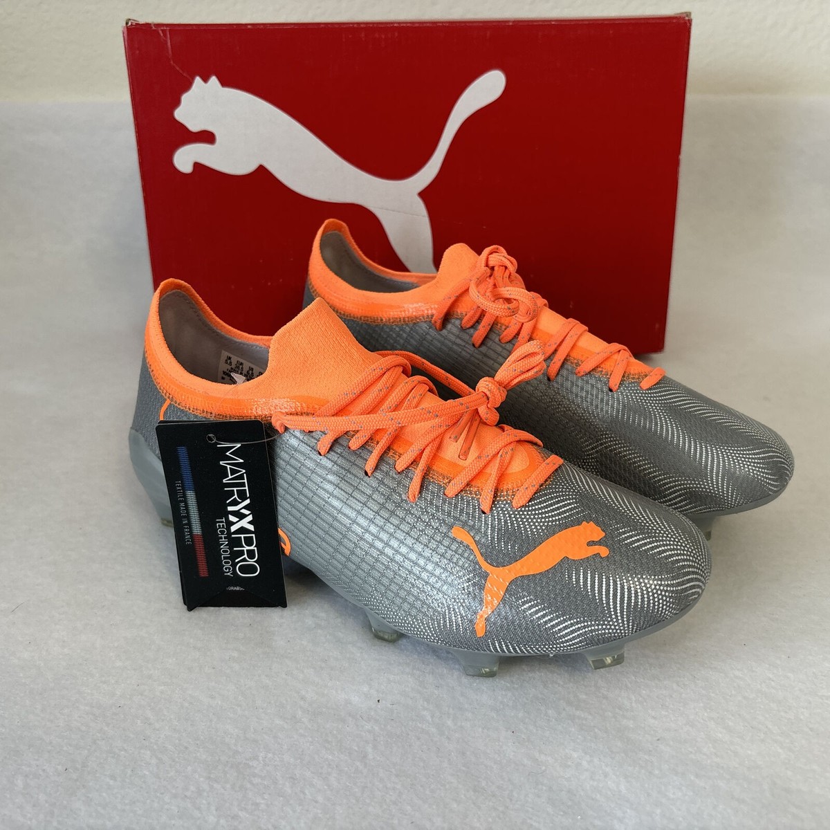 PUMA ウルトラ　FG Puma Ultra Match LOS FG/AG - White/Red/Black/Grey - Mens Boots |
