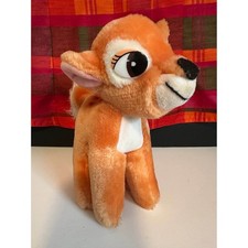 Vintage 7" Bambi Walt Disney Productions Plush Stuffed Animal
