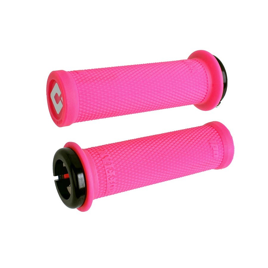 ODI Ruffian Mini V21 Pink Lock-On BMX - Mountain Bike Grips 110mm Ultra 7390₽